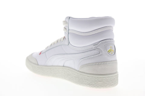 Puma Ralph Sampson Mid Rudolf Dassler Legacy Col Mens White High Top Sneakers Shoes