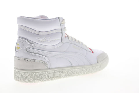 Puma Ralph Sampson Mid Rudolf Dassler Legacy Col Mens White High Top Sneakers Shoes