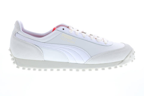 Puma Fast Rider The Rudolf Dassler Legacy Mens White Lifestyle Sneakers Shoes