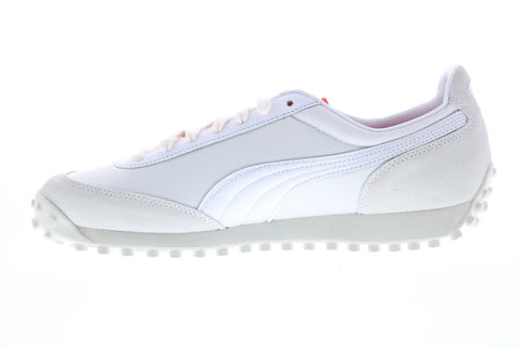 Puma Fast Rider The Rudolf Dassler Legacy Mens White Lifestyle Sneakers Shoes