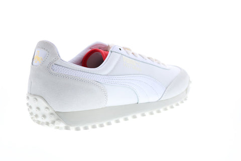 Puma Fast Rider The Rudolf Dassler Legacy Mens White Lifestyle Sneakers Shoes