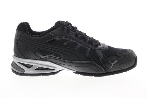 Puma Respin 37489101 Mens Black Synthetic Lace Up Lifestyle Sneakers Shoes