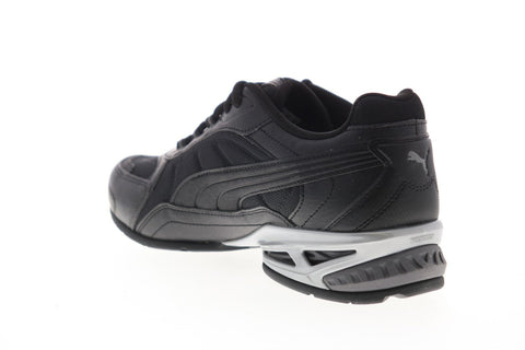 Puma Respin 37489101 Mens Black Synthetic Lace Up Lifestyle Sneakers Shoes