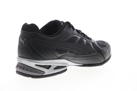 Puma Respin 37489101 Mens Black Synthetic Lace Up Lifestyle Sneakers Shoes
