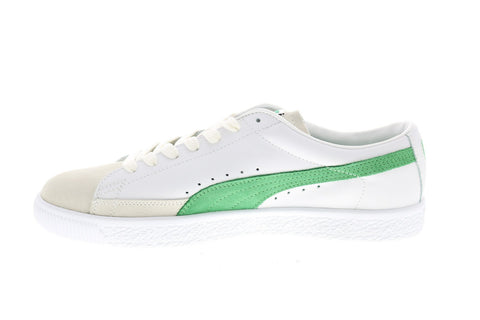 Puma Basket VTG 37492205 Mens White Leather Lifestyle Sneakers Shoes