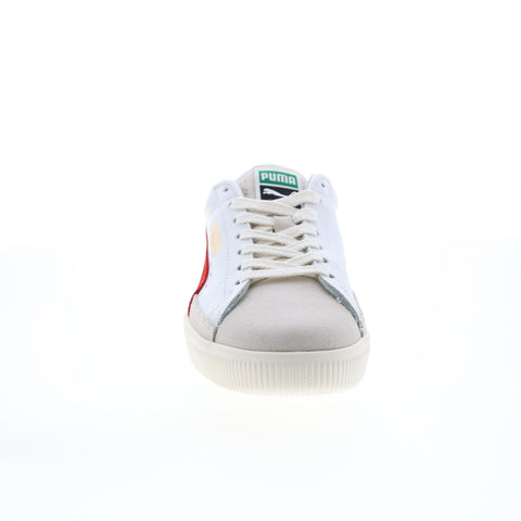 Puma Basket VTG Vintage 37492215 Mens White Leather Lifestyle Sneakers Shoes