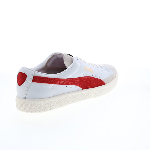 Puma Basket VTG Vintage 37492215 Mens White Leather Lifestyle Sneakers Shoes