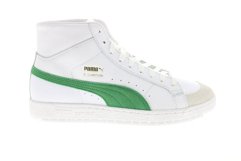 Puma Ralph Sampson 70 Mid Archive Mens White Lifestyle Sneakers Shoes