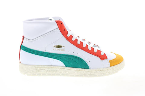Puma Ralph Sampson 70 Mid Archive Mens White Lifestyle Sneakers Shoes