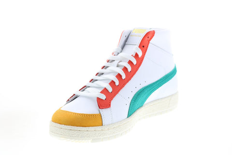 Puma Ralph Sampson 70 Mid Archive Mens White Lifestyle Sneakers Shoes