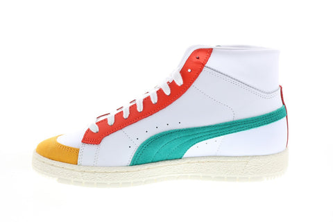 Puma Ralph Sampson 70 Mid Archive Mens White Lifestyle Sneakers Shoes