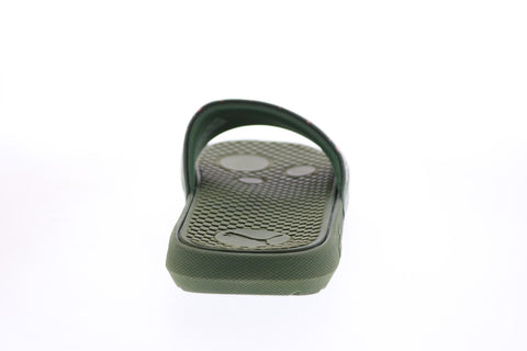 Puma Cool Cat Bold 2 37534403 Womens Green Synthetic Slides Sandals Shoes