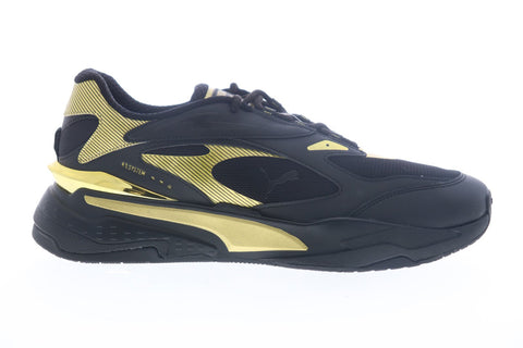 Puma RS-Fast Metal 37538301 Mens Black Mesh Lifestyle Sneakers Shoes