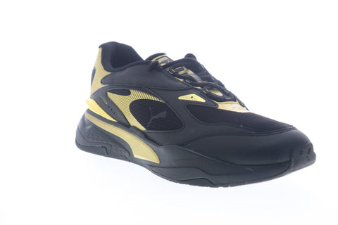 Puma RS-Fast Metal 37538301 Mens Black Mesh Lifestyle Sneakers Shoes