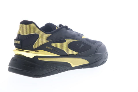 Puma RS-Fast Metal 37538301 Mens Black Mesh Lifestyle Sneakers Shoes