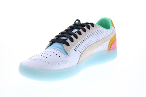 Puma Ralph Sampson Lo Midway Mens White Basketball Inspired Sneakers Shoes