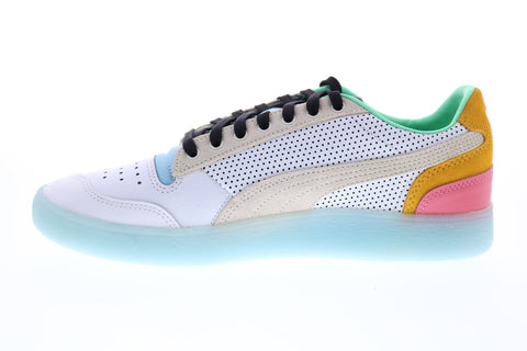 Puma Ralph Sampson Lo Midway Mens White Basketball Inspired Sneakers Shoes