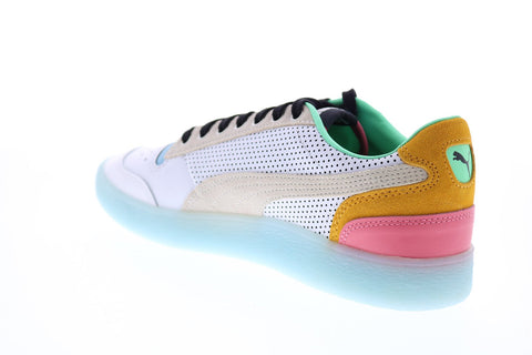 Puma Ralph Sampson Lo Midway Mens White Basketball Inspired Sneakers Shoes