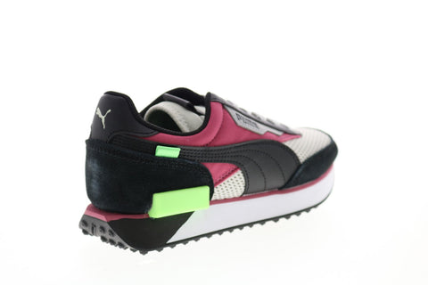 Puma Future Rider Galaxy 37558404 Womens Black Mesh Lifestyle Sneakers Shoes