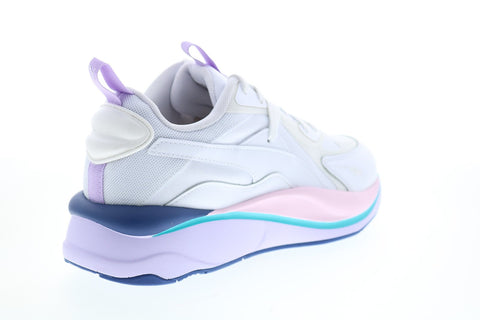 Puma RS-Curve Solar 37577601 Womens White Canvas Lifestyle Sneakers Shoes