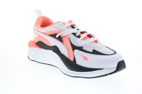 Puma RS-Curve 37578201 Womens White Mesh Lace Up Lifestyle Sneakers Shoes