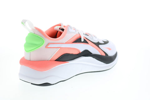 Puma RS-Curve 37578201 Womens White Mesh Lace Up Lifestyle Sneakers Shoes
