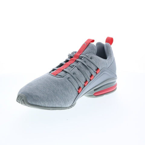 Puma Axelion Heather 37602401 Womens Gray Canvas Athletic Running Shoes
