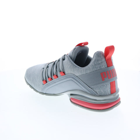 Puma Axelion Heather 37602401 Womens Gray Canvas Athletic Running Shoes