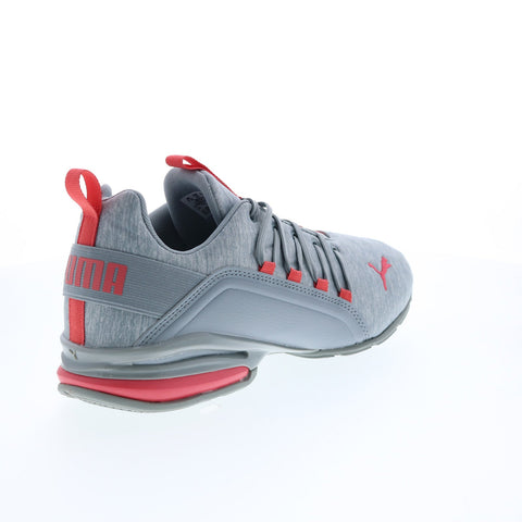 Puma Axelion Heather 37602401 Womens Gray Canvas Athletic Running Shoes