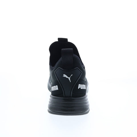 Puma Radiate Mid Logo 37609301 Womens Black Lifestyle Sneakers Shoes