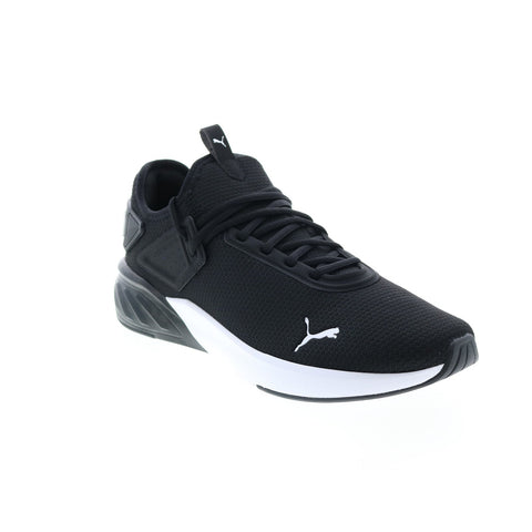 Puma Amare 37620905 Mens Black Canvas Lace Up Athletic Running Shoes