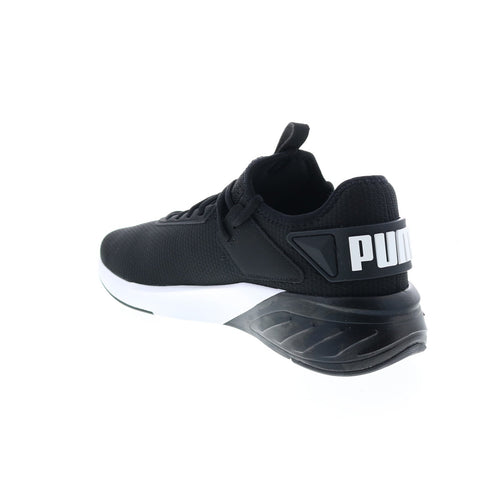 Puma Amare 37620905 Mens Black Canvas Lace Up Athletic Running Shoes