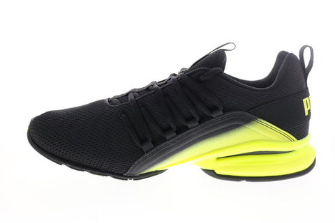 Puma Axelion Interest Fade 37636301 Mens Black Mesh Cross Training Athletic Shoes