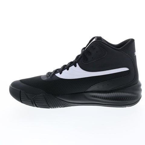 Puma Triple Mid 37645109 Mens Black Synthetic Athletic Basketball Shoes