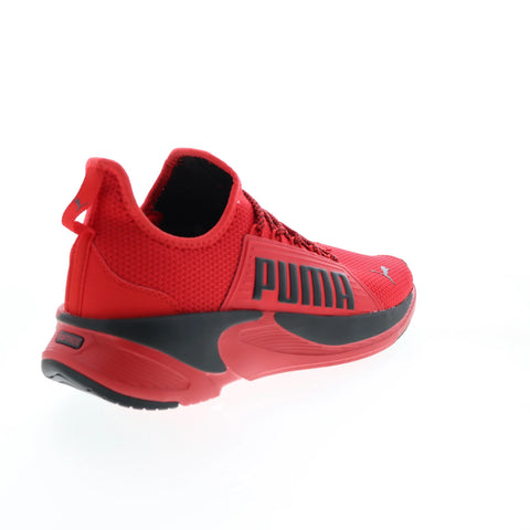 Puma Softride Premier Slip-On Mens Red Canvas Athletic Cross Training Shoes
