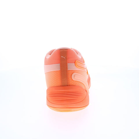 Puma TRC Blaze Court 37658202 Mens Orange Canvas Athletic Basketball Shoes