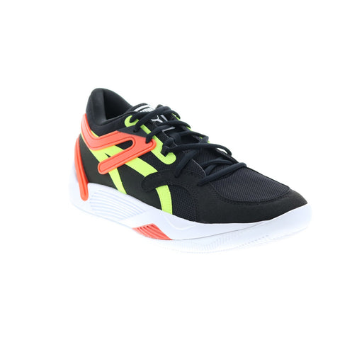 Puma TRC Blaze Court 37658203 Mens Black Canvas Athletic Basketball Shoes