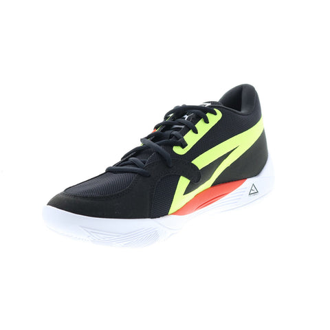 Puma TRC Blaze Court 37658203 Mens Black Canvas Athletic Basketball Shoes