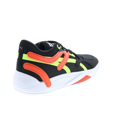 Puma TRC Blaze Court 37658203 Mens Black Canvas Athletic Basketball Shoes