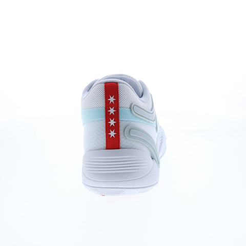 Puma TRC Blaze Court 37658218 Mens White Canvas Athletic Basketball Shoes