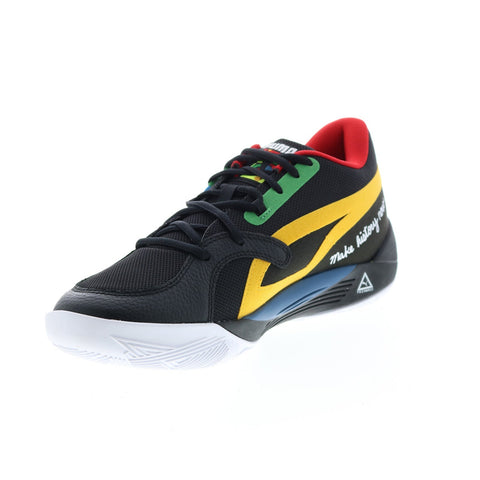 Puma TRC Blaze Court Black Fives 37663701 Mens Athletic Basketball Shoes