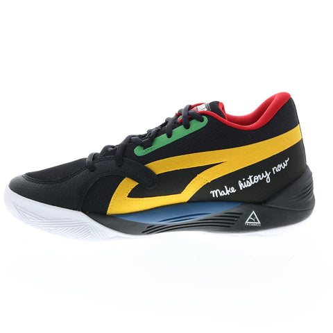 Puma TRC Blaze Court Black Fives 37663701 Mens Athletic Basketball Shoes