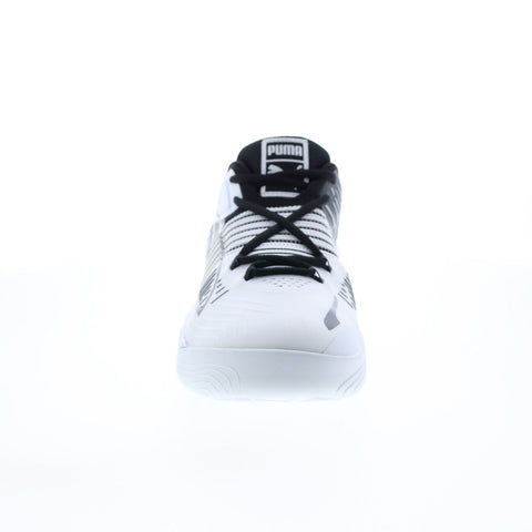 Puma Fusion Nitro 37663901 Mens White Synthetic Athletic Running Shoes