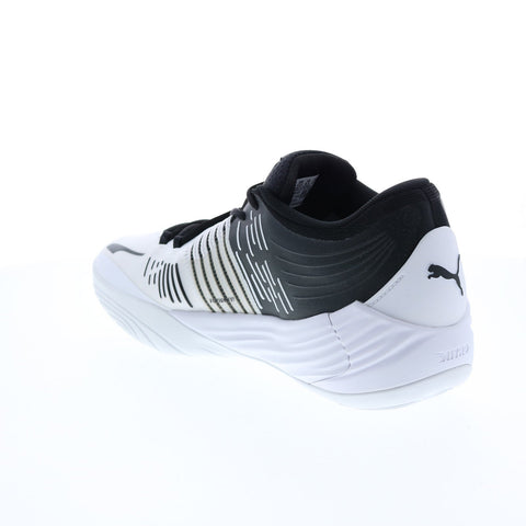 Puma Fusion Nitro 37663901 Mens White Synthetic Athletic Running Shoes