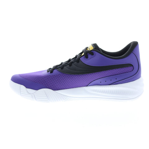 Puma Triple 37664010 Mens Purple Synthetic Athletic Basketball Shoes