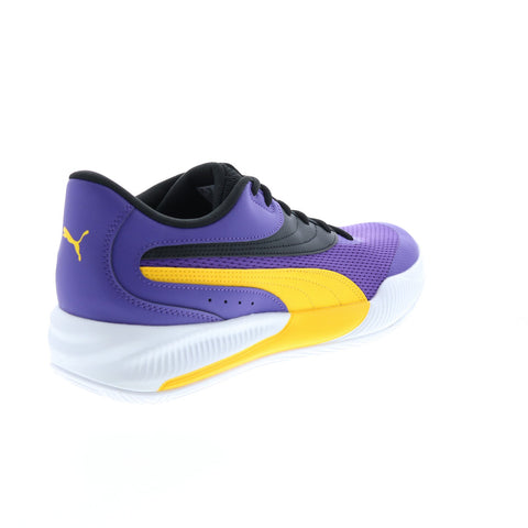Puma Triple 37664010 Mens Purple Synthetic Athletic Basketball Shoes