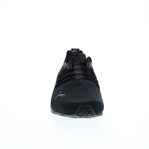Puma Axelion NXT Fade 37675601 Mens Black Canvas Athletic Running Shoes