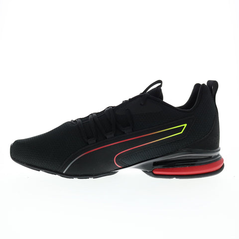 Puma Axelion NXT Fade 37675601 Mens Black Canvas Athletic Running Shoes