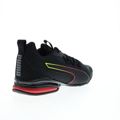 Puma Axelion NXT Fade 37675601 Mens Black Canvas Athletic Running Shoes