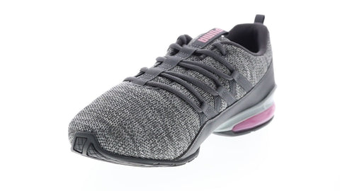Puma Riaze Prowl Knit 37676201 Womens Gray Canvas Lifestyle Sneakers Shoes